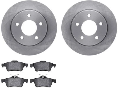 For 2004-2013 Mazda 3 Brake Pad and Rotor Kit Rear Dynamic Friction 25296JZFZ - Image 1 of 2