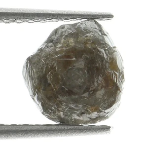 7.40x6.87x5.23 MM 2.02 Carat Natural Loose Rough Brownish Color Diamond - Picture 1 of 1