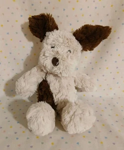 Jellycat Squiggle Puppy Dog Brown and White Stuffed Animal Plush Toy 8” - Picture 1 of 10