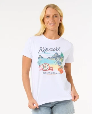 Rip Curl Crystal Standard T-Shirt - L - Neu - Bild 1 von 4