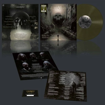 LORD VIGO - WALK THE SHADOWS, ORG 2025 SWAMP GREEN vinyl LP, 350 COPIES! SEALED! - Image 1 of 3