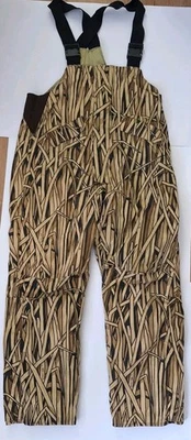 Vtg Browning Overall Bibs Mems Sz XL Gore-Tex Duck Camo Thinsulate Insulated USA - Image 1 of 4