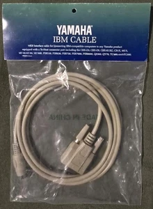 Yamaha CCIBM MIDI zu IBM PC Seriell Interface Kabel Adapterkabel. NEU.  CBX-D3+ - Bild 1 von 2