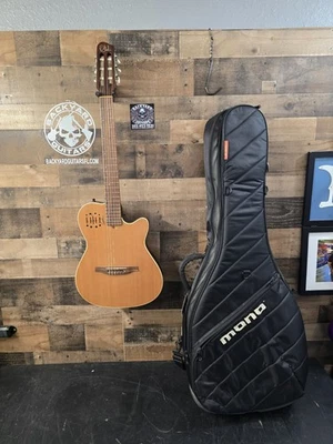 Guitarra Eléctrica/Acústica Godin Multiac Nylon Encore - Natural con Bolsa Foto 1 de 4