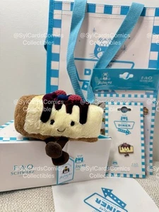 100% Authentic Jellycat Crember Cheesecake from FAO Schwarz - Ship Now NYC !!️🎂 - Bild 1 von 2