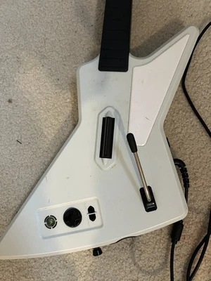 Untested X-Plorer Guitar Hero Xbox 360 Wired Controller 95055 Red Octane Gibson - Image 1 of 4