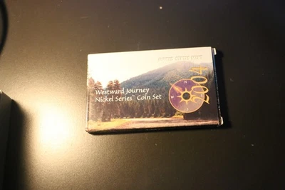 2004 U.S. MINT Westward Journey Nickel Series Coin Set Original Box & COA 6 Coin - Image 1 of 3