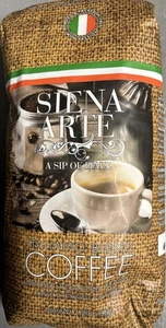 Siena Arte Italiano Blend Whole Bean Coffee 2.2lbs. (11/25) - Picture 1 of 2
