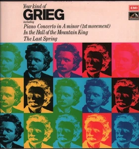 YKM5006 Various Artists Your Kind of Grieg LP vinyl UK His Master's Voice stereo - Picture 1 of 3