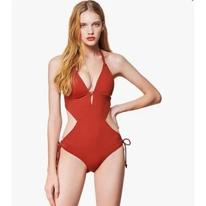 Push-Up Monokini One-Piece Swimsuit Bathing Suit NWOT SIZE 22W - Picture 1 of 5
