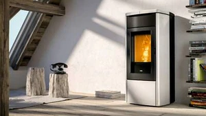 Stufa pellet ERMETICA NOBIS A9 V/C ZENITH 8,6kW conv. nat.-ventilata-canal op... - Bild 1 von 1