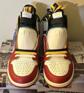 JORDAN 1 RETRO HIGH OG SP UNION LA CHICAGO SHADOW UOMO TAGLIA 11 NUOVO CON SCATOLA HV8563-600 - Foto 1 di 11