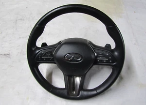 2018-2022 INFINITI Q50 Q60 RED SPORT STEERING WHEEL RED STITCH - Picture 1 of 16
