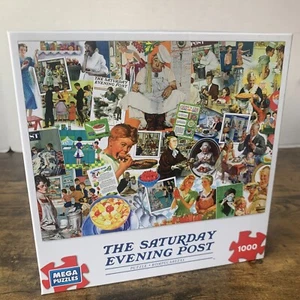 Time To Eat: The Saturday Evening Post 1000 Piece Jigsaw Puzzle Brand New - Picture 1 of 10