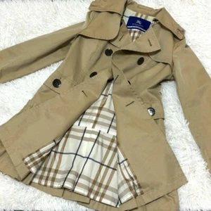 Gabardina Burberry talla M color beige con Novacheck y botón usada excelente - Imagen 1 de 15