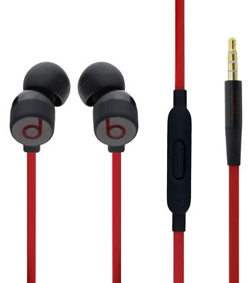 For Beats by Dr. Dre urBeats3 Wired 3.5mm In-Ear Headphones - Red - Image 1 of 4