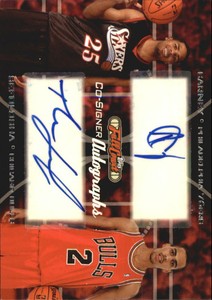 2006-07 Topps Full Court Co-Signers Card #CS46 Rodney Carney/Thabo Sefolosha