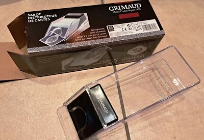 Sabot Transparent et distributeurs de cartes, marque professionnelle Grimaud - Photo 1/4