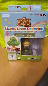 Animal Crossing Happy Home Designer Nintendo 3ds game + figurine
