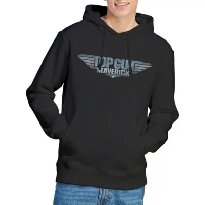 Sudadera con Capucha y Cuello Redondo Top Gun Maverick Logo Licencia Adulto 2XL Foto 1 de 3