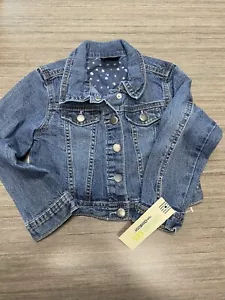 Toddler Girls' Denim Jacket - Genuine Kids® from OshKosh - 5T - Picture 1 of 4