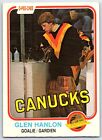 1981-82 O-Pee-Chee **C** Glen Hanlon Vancouver Canucks #336