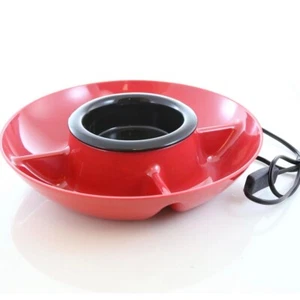 American Favorites Electric Heated Chip & Dip Serving Platter - Removable Bowl - Picture 1 of 8