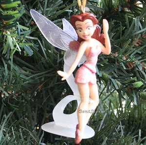 MASSANFERTIGUNG Disney Tinker Bell ROSETTA Fee Weihnachtsschmuck PVC PETER PAN NEU - Bild 1 von 3