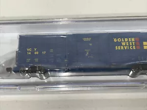 RAPIDO ZINS N-MASSSTAB B-100-40 BOXCAR--GOLDEN WEST SERVICE-140017 VCY - Bild 1 von 1