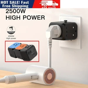Universal Travel Adapter,International Power Adapter,Travel Worldwide Plug Adapt - Picture 1 of 14