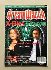 dreamwatch #40 December 1997...great UK mag w/ X-Files, Babylon 5, ST: Voyager!!