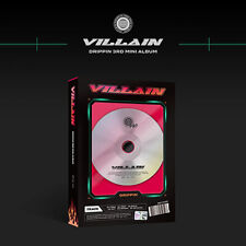 DRIPPIN [VILLAIN] 3rd Mini Album CD+Photo Book+3 Card+B.Poster SEALED