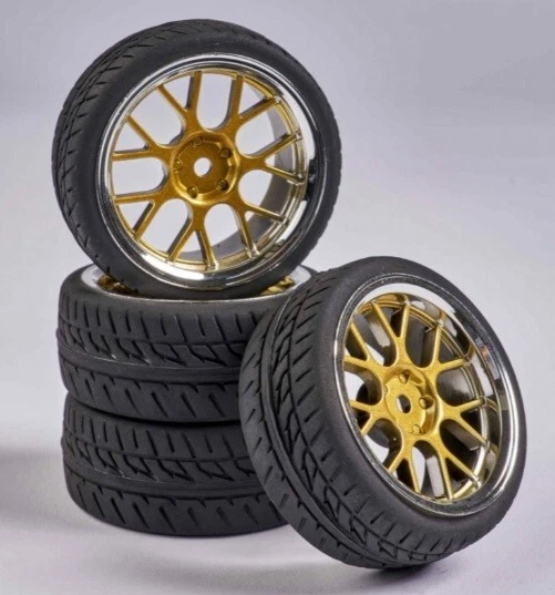 CARSON 1:10 Wheel Set 5 spk. Rallye (4) si TAMC900163 - Image 1 of 1