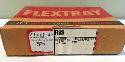 Box of (50) Cooper B-Line Flextray FTSCH Connecting Hardware - Image 1 of 4