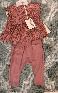 Jessica Simpson Designer Boutique Baby Girl Clothes 3/6m 2 Pc Set NWT - Picture 1 of 6