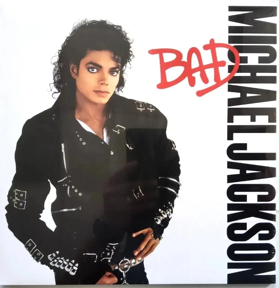 Michael Jackson– Bad LP Album vinyl record in gatefold sleeve 2016 MINT Gatefold - Image 1 of 4