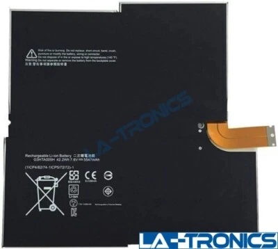 New Genuine Microsoft Surface Pro 3 12" Model 1631 Battery G3HTA005H G3HTA009H - Image 1 of 2