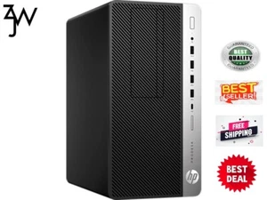 HP 800 G3 MT i7 7th up to 64GB RAM 1TB SSD 2TB HDD Win10 WiFi Desktop PC - Picture 1 of 6
