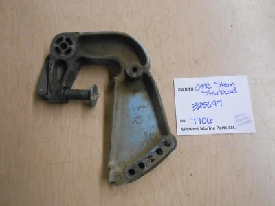 Soporte estribor estrella derecha 325697 OMC Johnson Evinrude 9,9/15 hp 327929 T106 Foto 1 de 4