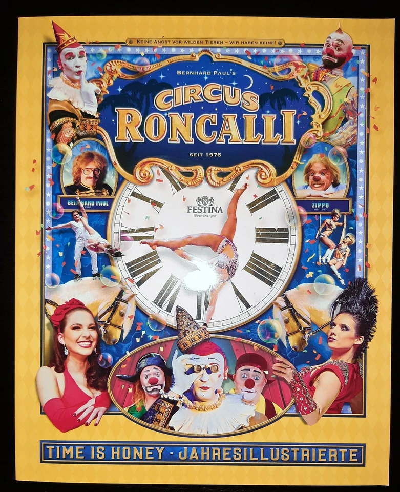 CIRCUS RONCALLI JAHRES - ILLUSTRIERTE 2014 TIME IS HONEY - Bild 1 von 1