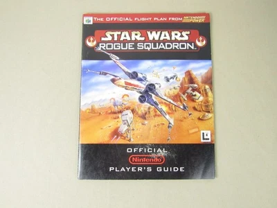 Star Wars Rogue Squadron N64 Nintendo Power Official Player’s Guide Book 1998 - Image 1 of 4
