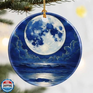 Ornamenti Natalizi, Dodosky 2.8in Decorazione da Appendere in Ceramica, Natale - Foto 1 di 5