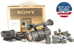 Box【MINT】 Sony HVR-Z5J Camcorder HDV MiniDV High Definition Camera From Japan - Picture 1 of 14