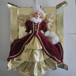 1996 BARBIE Happy Holidays Mattel SPECIAL EDITION No Outer Box - Picture 1 of 4