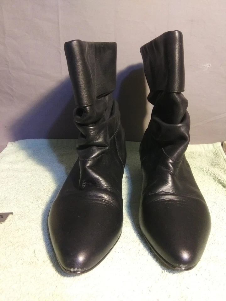Vintage  Danexx Women's 8.5  Lined Boots  Y2K - Image 1 of 4