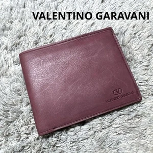 Valentino Men Accessories Garavani Bifold Wallet Leather Limited Edition VHTF Ra - Picture 1 of 13