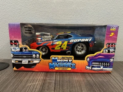 Jeff Gordon #24 1969 Camaro Muscle Machines 1:24 NASCAR Acción Sin usar, en caja % Foto 1 de 4