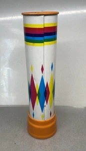 Vintage Chad Valley Kaleidoscope Metal Tin Tube - Made in England - Picture 1 of 12