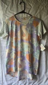 Lularoe Girls 12 Gracie Tunic Shirt  - Picture 1 of 4