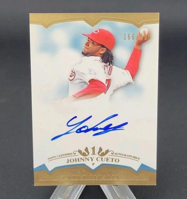 Johnny Cueto Topps Tier One /699 Cincinatti Reds - Image 1 of 4